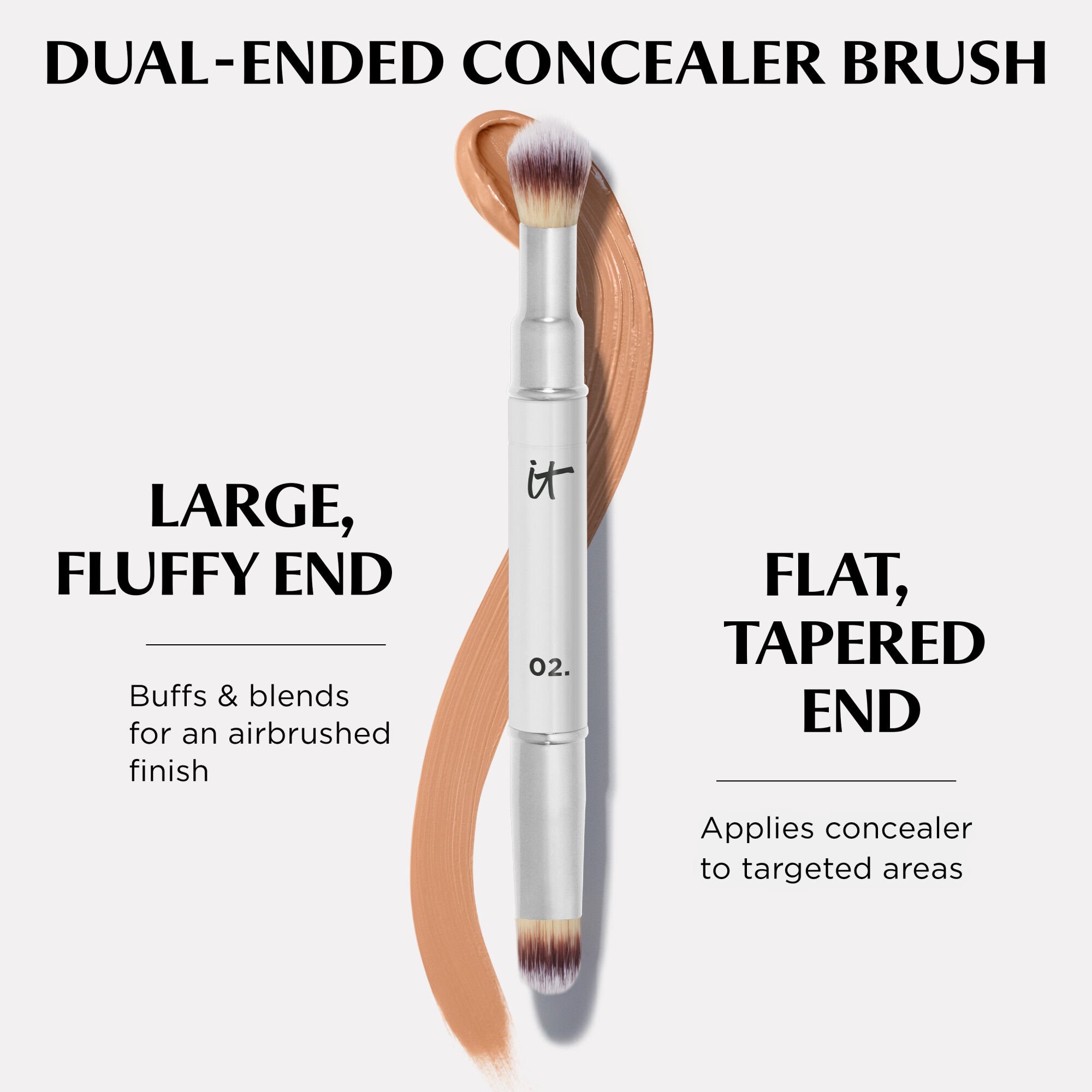 Heavenly Luxe™ Dual Airbrush Concealer Brush  #2