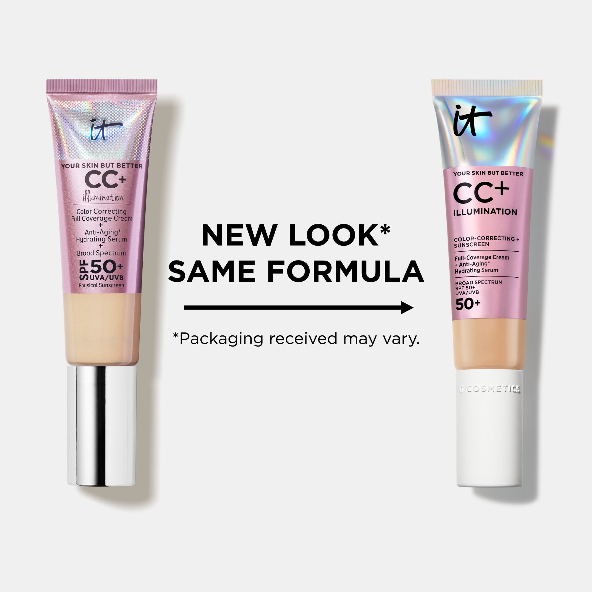 CC+ Cream Illumination Full-Coverage Foundation with SPF 50+