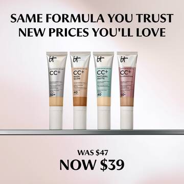 CC+ Nude Glow Lightweight Foundation + Glow Serum with SPF 40