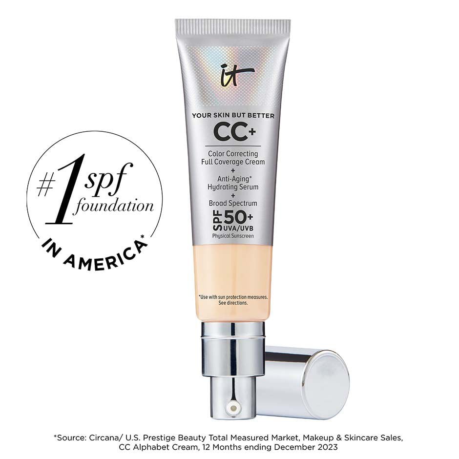 即納！最大半額！ Foundation Full-Coverage Cream CC SPF Cosmetics IT | 50+ CCクリーム