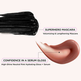 Unwrap Effortless Color Mascara & Lip Gloss Makeup Gift Set