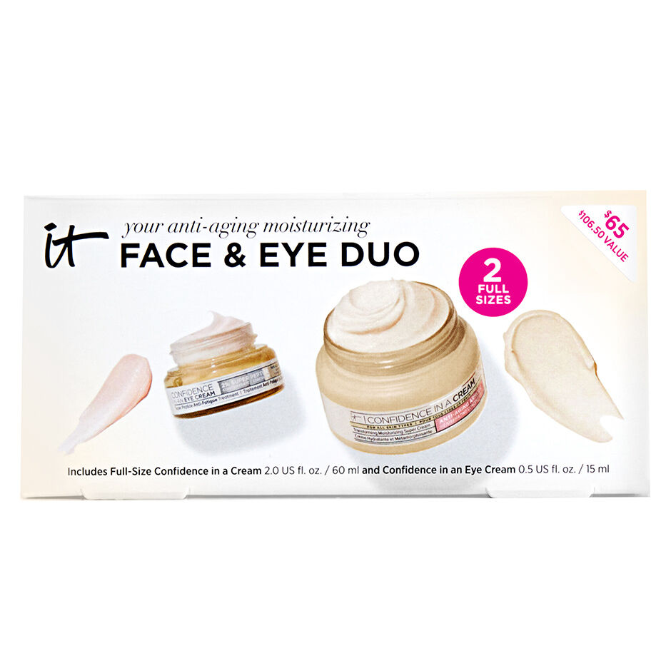 Your Anti-Aging, Moisturizing Face and Eye Cream Duo