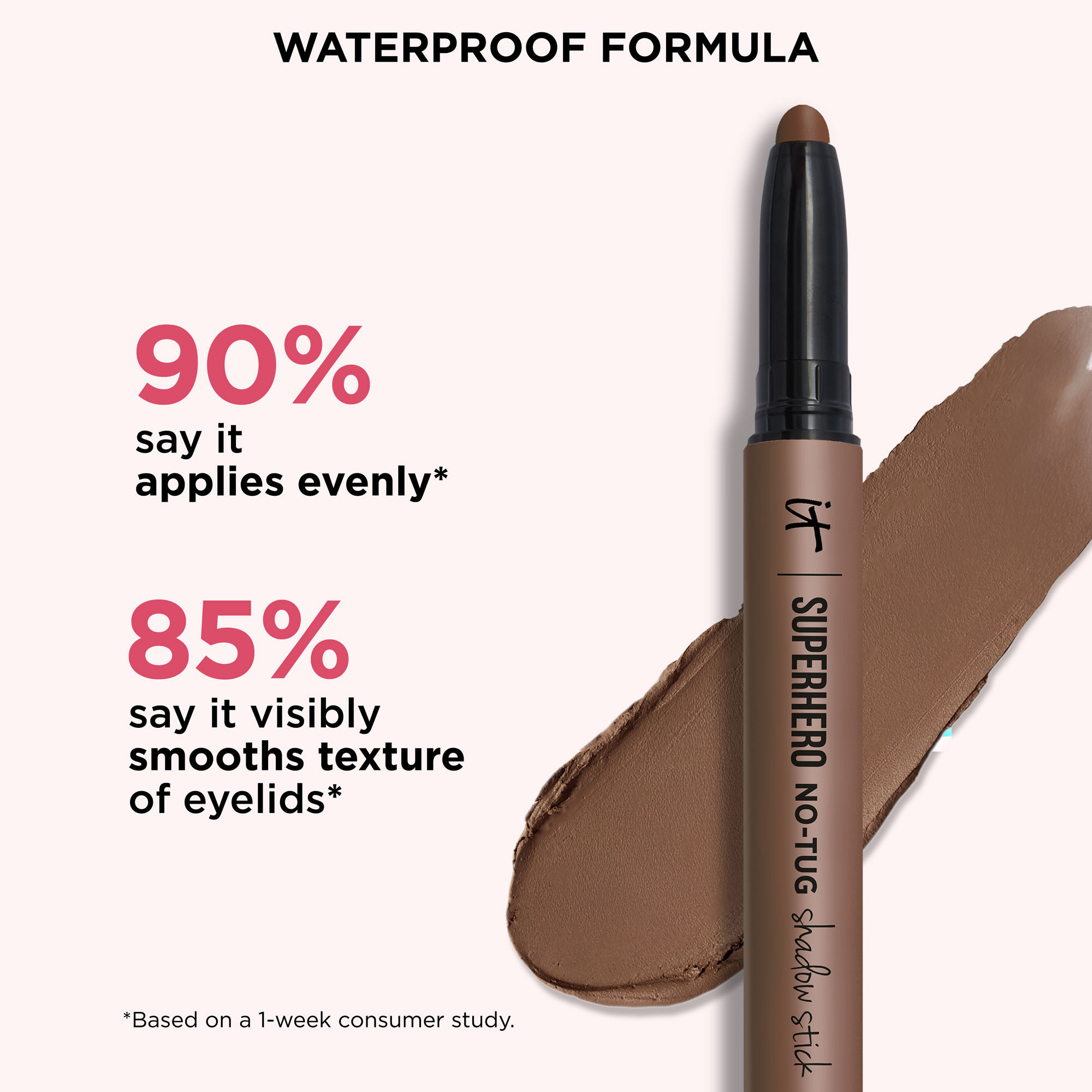 Superhero No-Tug Waterproof Eyeshadow Stick