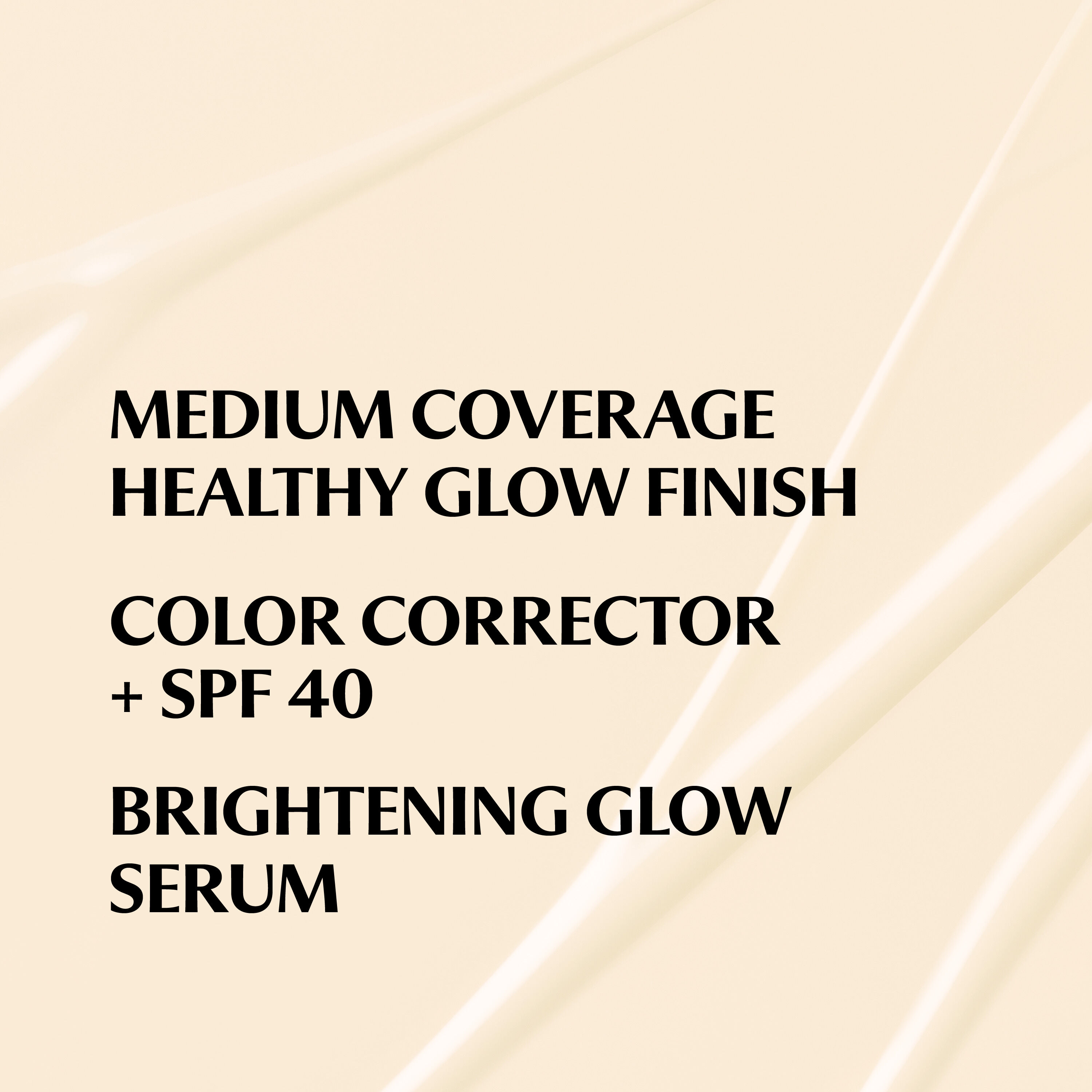 CC+ Nude Glow Lightweight Foundation + Glow Serum with SPF 40