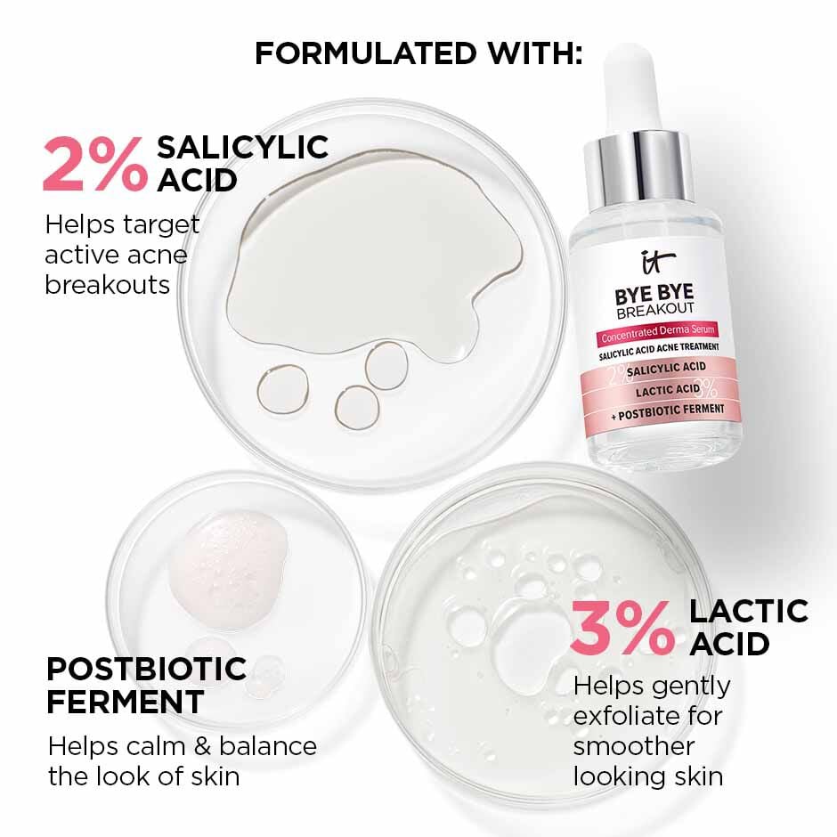 Bye Bye Breakout Salicylic Acid Acne Serum IT Cosmetics