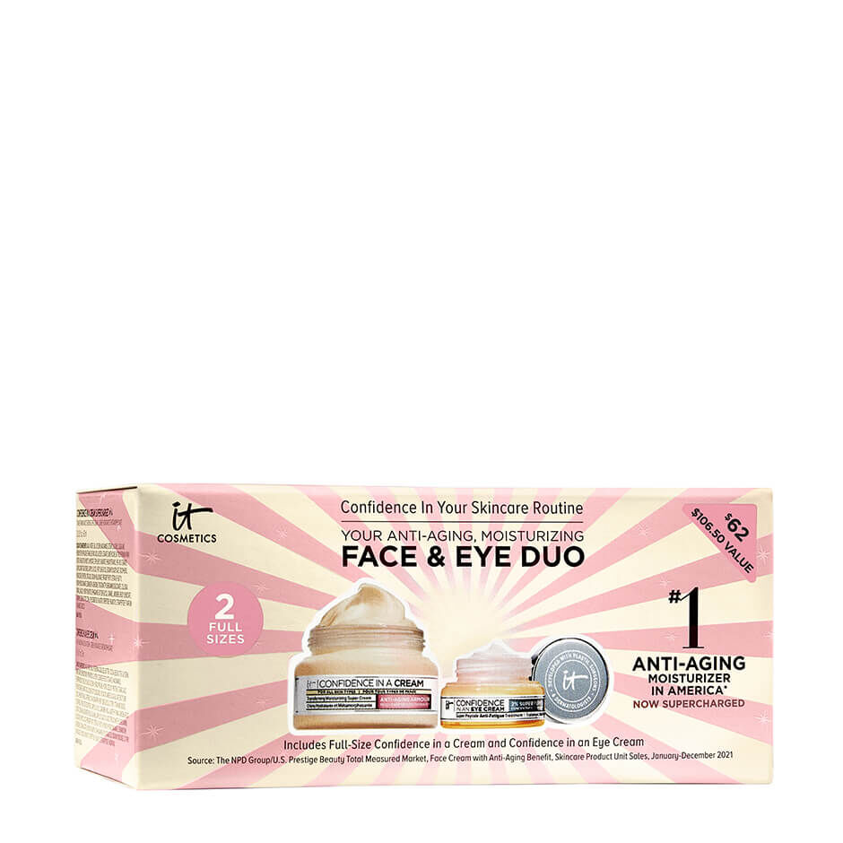Your Anti-Aging, Moisturizing Face and Eye Cream Duo