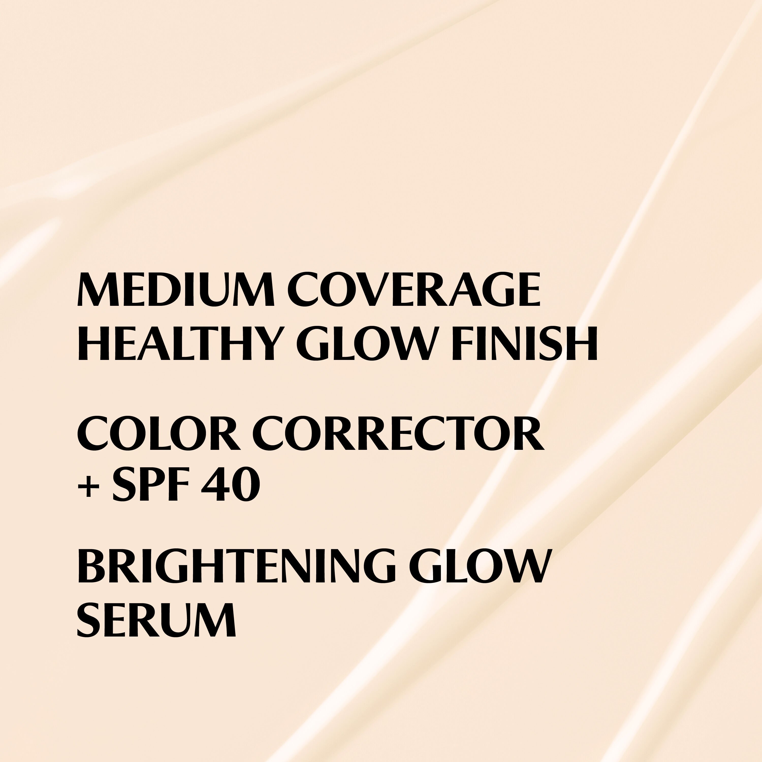 CC+ Nude Glow Lightweight Foundation + Glow Serum with SPF 40