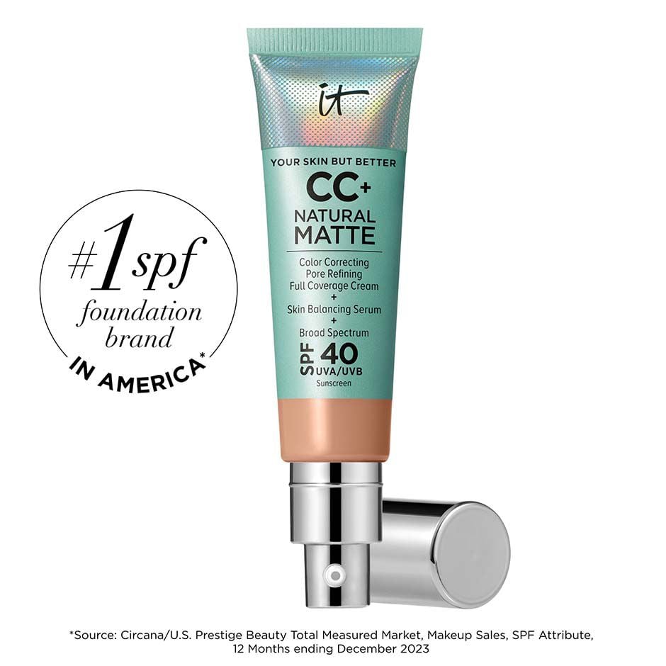 CC Cream Natural Matte Foundation SPF 40 IT Cosmetics