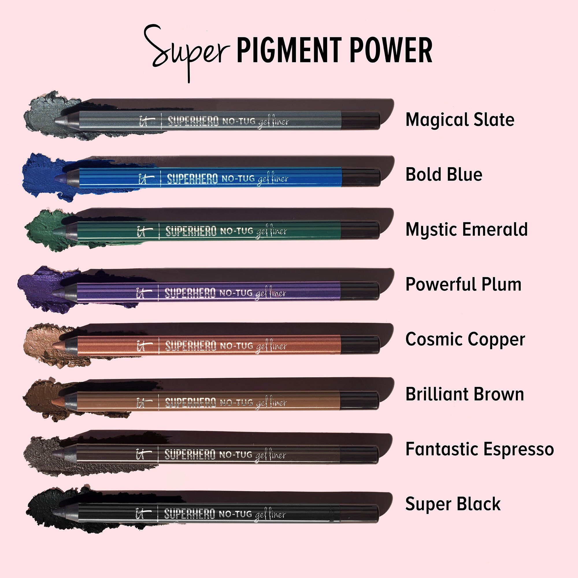 Superhero No-Tug Sharpenable Gel Eyeliner