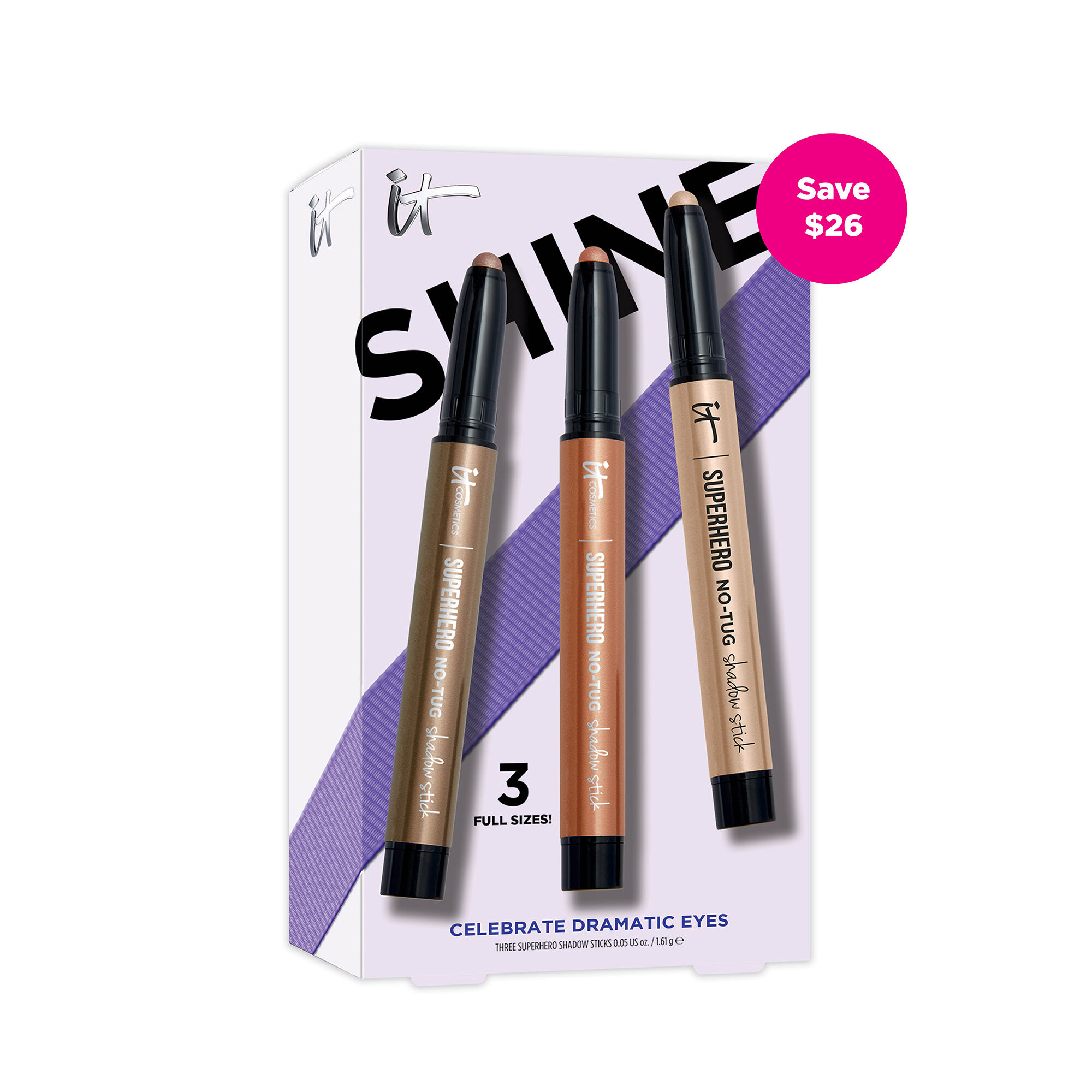 Celebrate Sparkle & Shine Eyeshadow Stick Trio