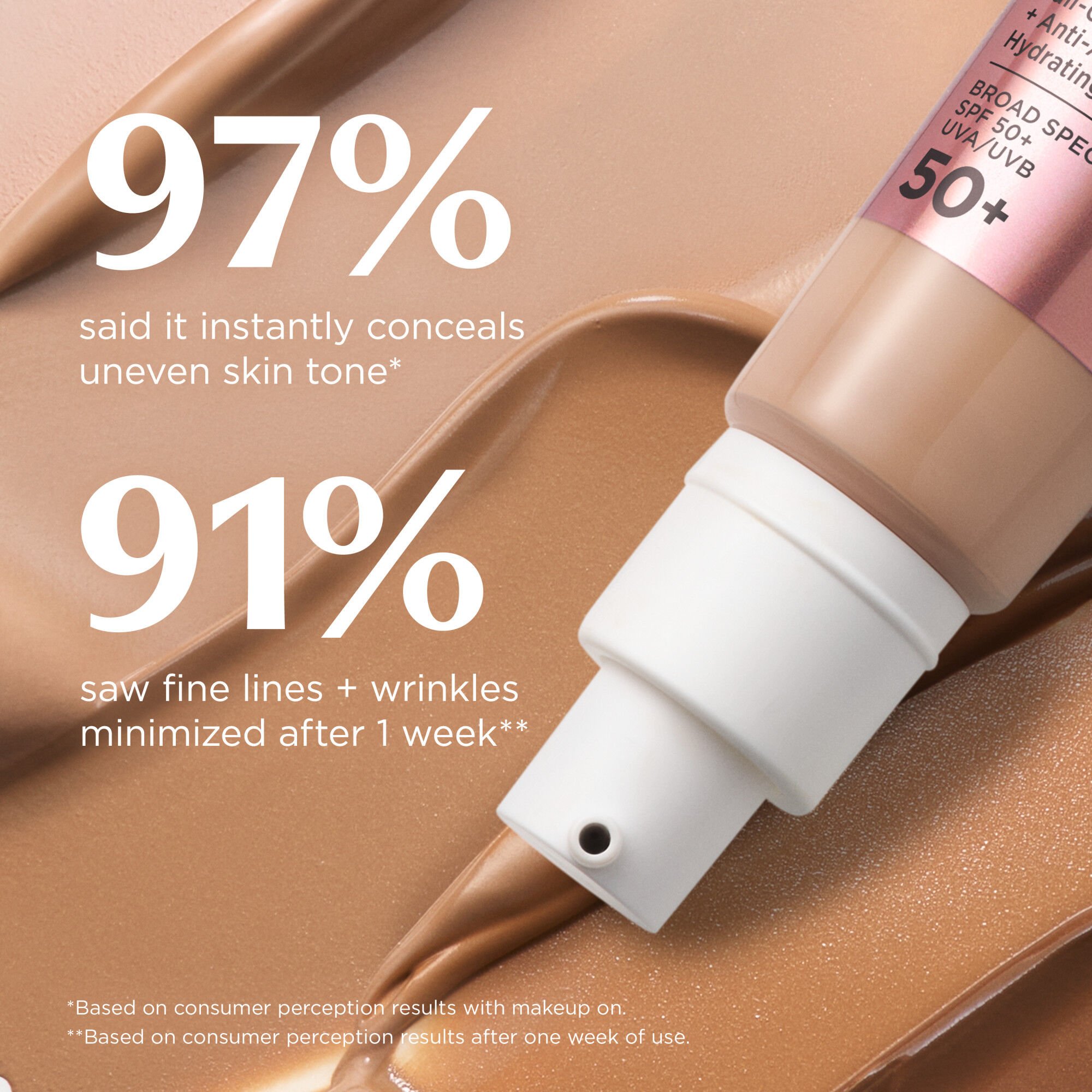 CC+ Cream Illumination Full-Coverage Foundation with SPF 50+