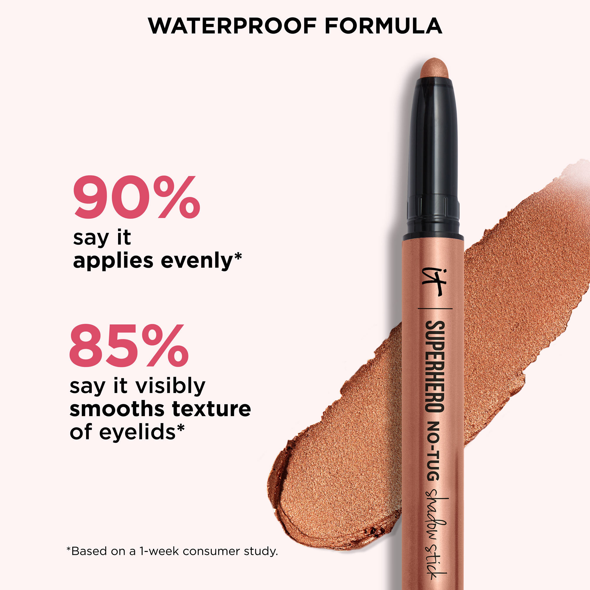 Superhero No-Tug Waterproof Eyeshadow Stick