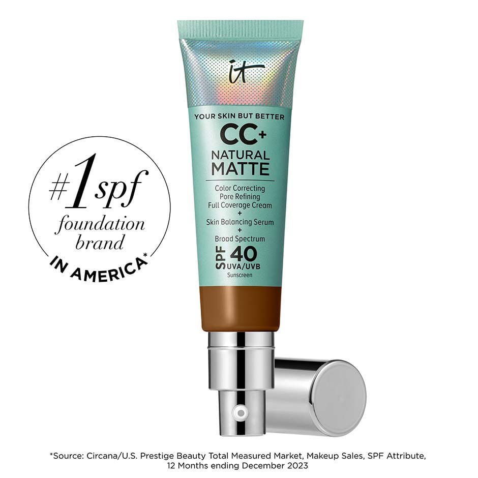 CC+ Cream Natural Matte Foundation SPF 40 IT Cosmetics