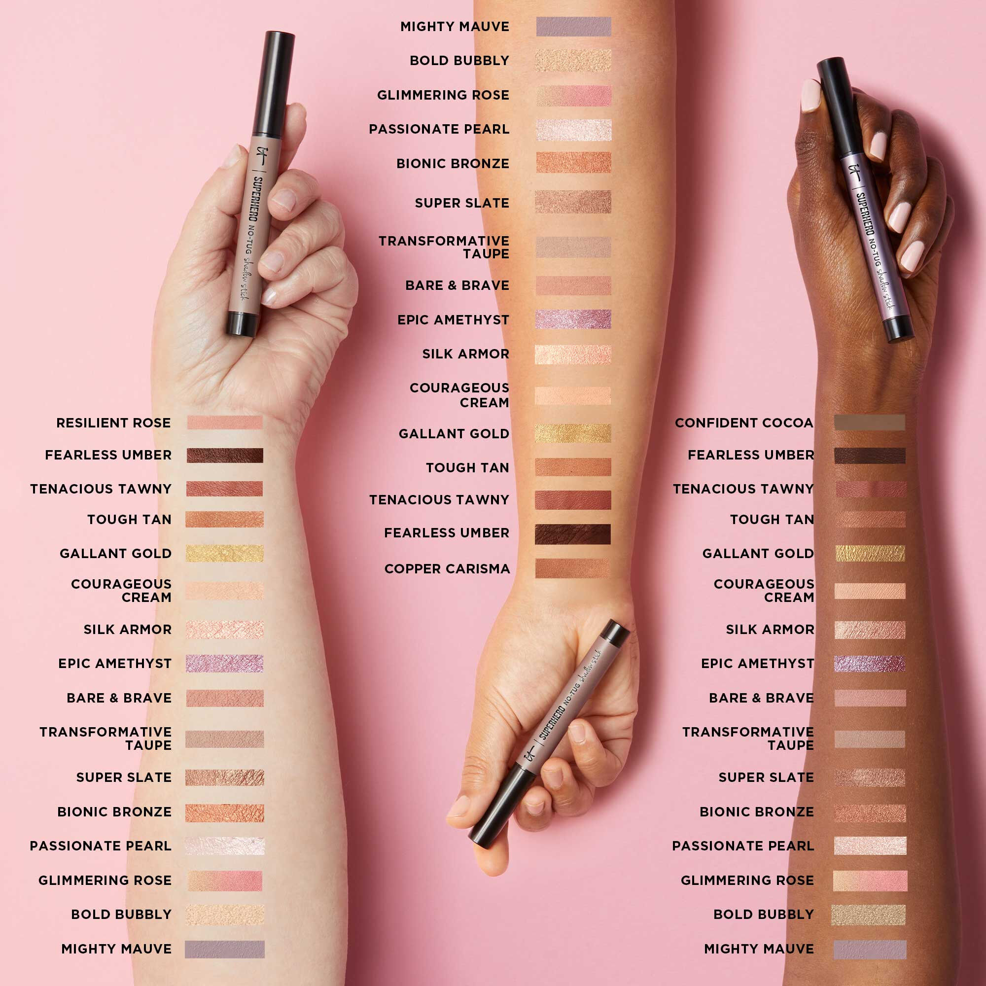 Superhero No-Tug Waterproof Eyeshadow Stick