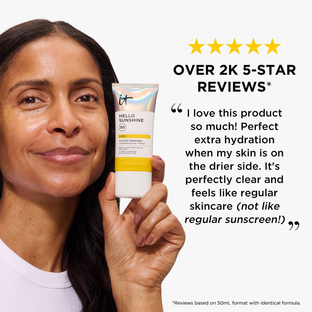 Hello Sunshine Invisible Sunscreen For Face SPF 50