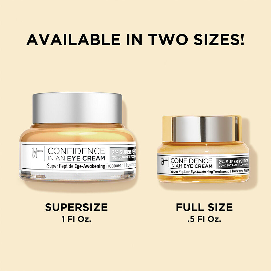 Confidence in an Eye Cream AntiAging Peptide Eye Cream IT Cosmetics