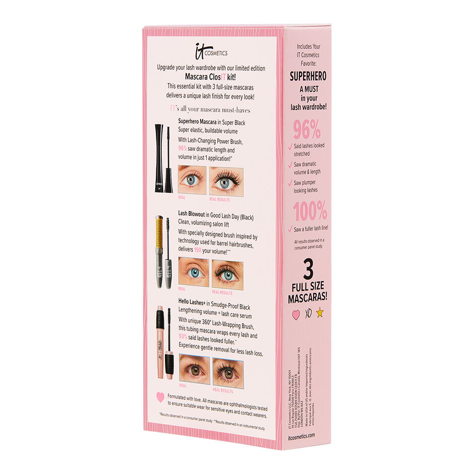 Mascara ClosIT Volumizing & Lengthening Mascara Gift Set
