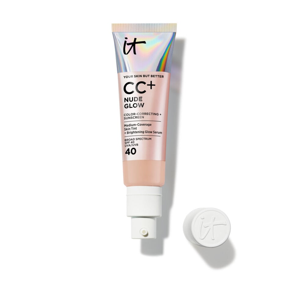 CC+ Nude Glow Lightweight Foundation + Glow Serum with SPF 40