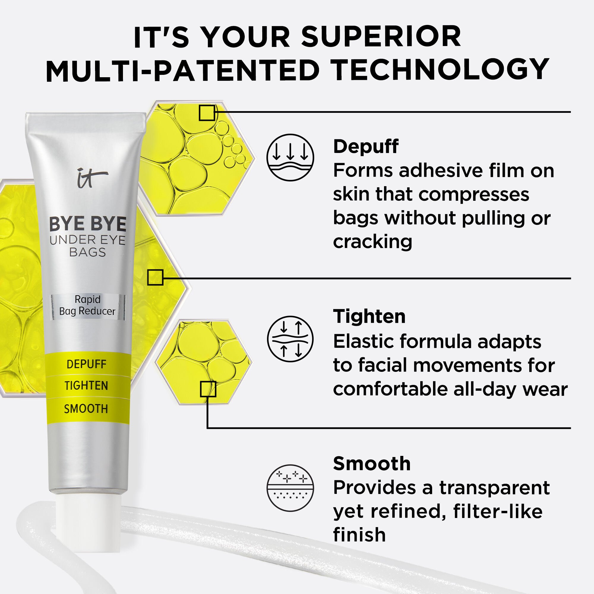 Bag cream eyes clearance