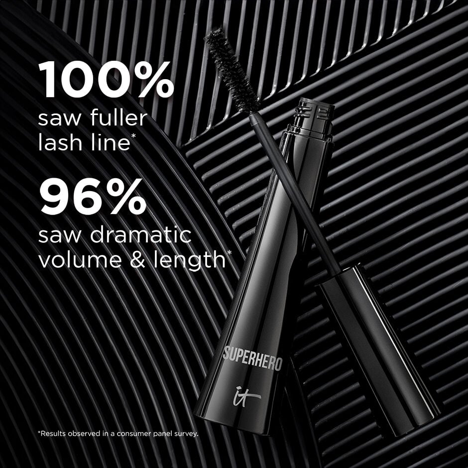 Superhero Elastic Stretch Volumizing and Lengthening Mascara