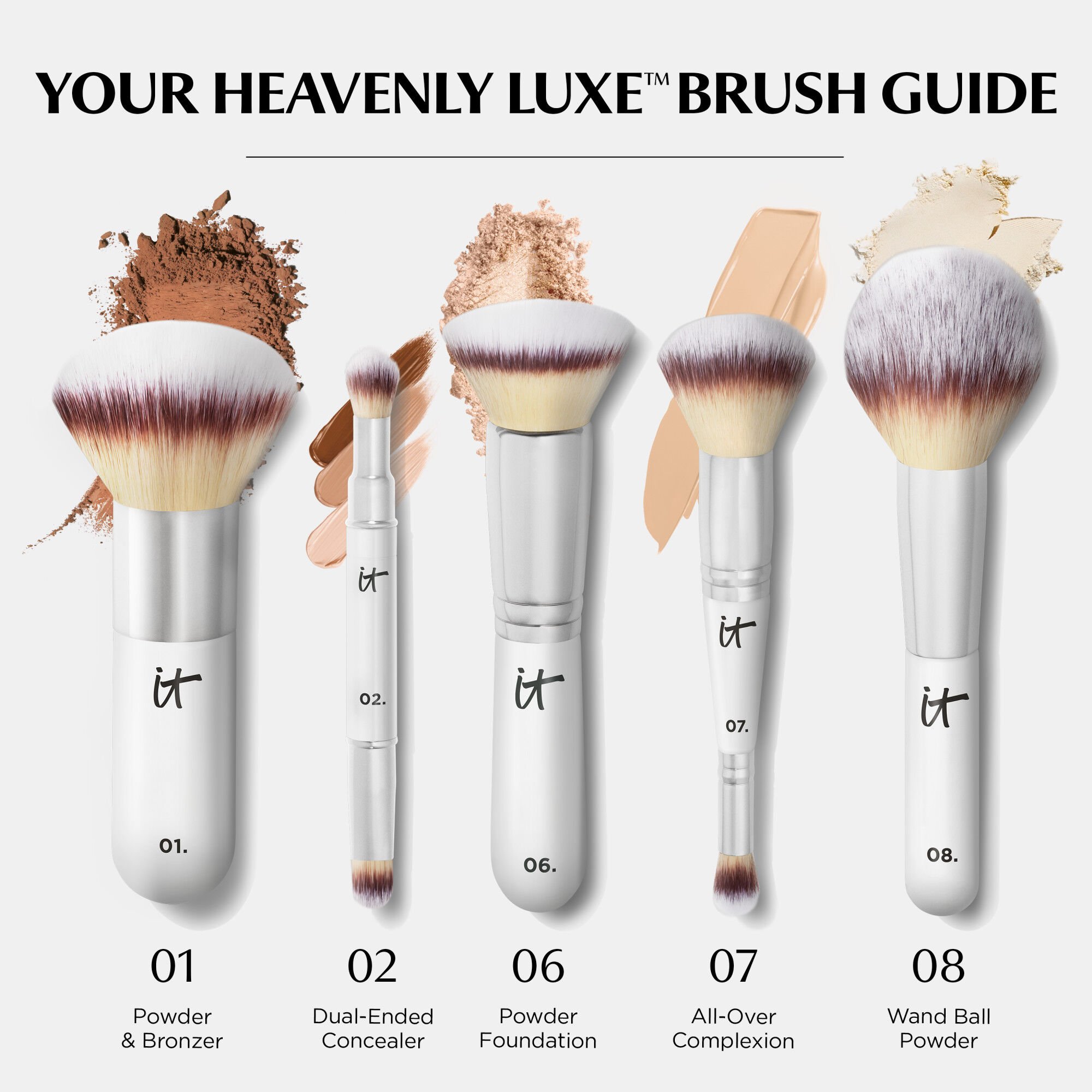 Heavenly Luxe™ Dual Airbrush Concealer Brush  #2