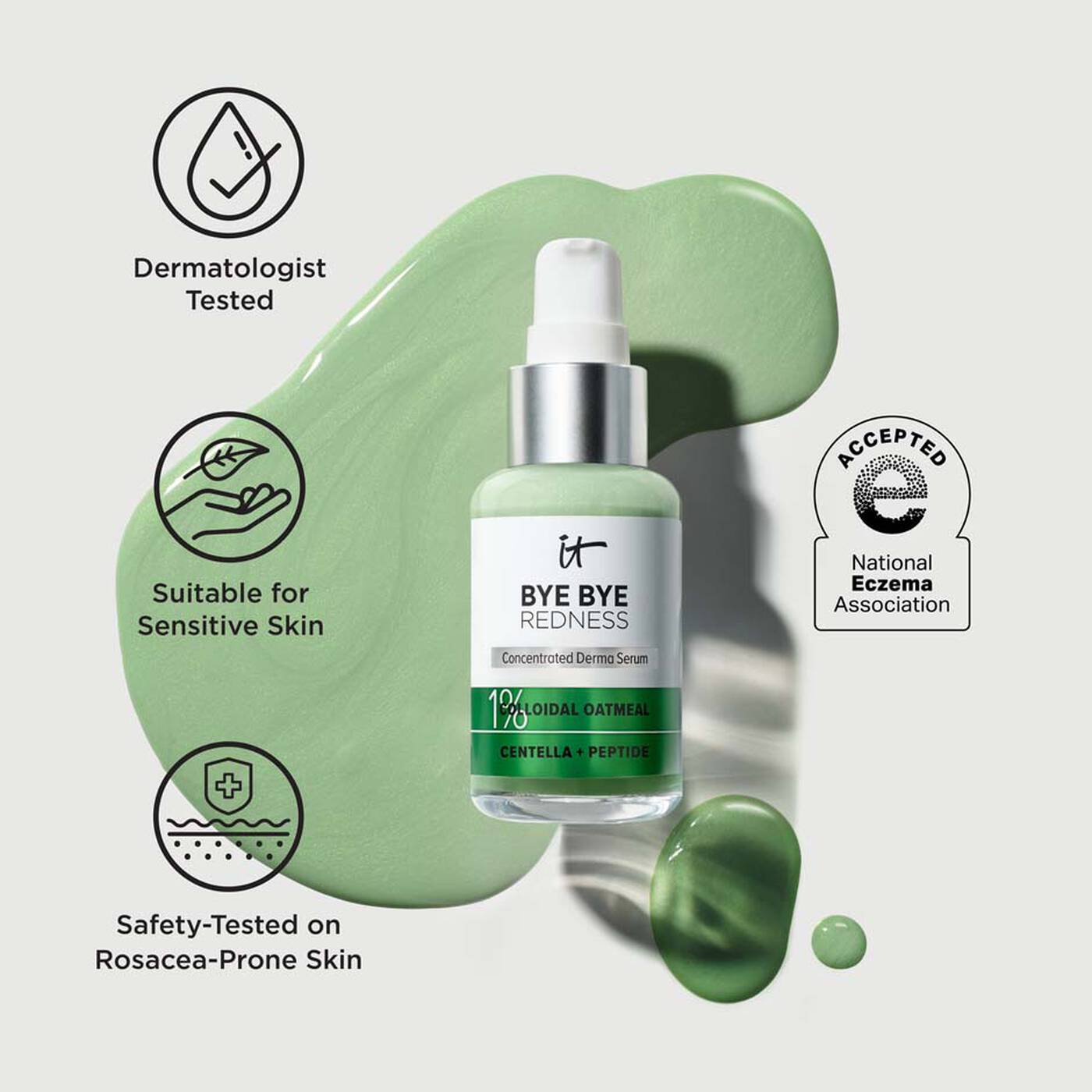 Bye Bye Redness Serum for Facial Redness | IT Cosmetics