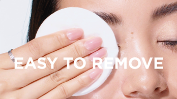 Easily Removes with an Oil-Based Cleanser