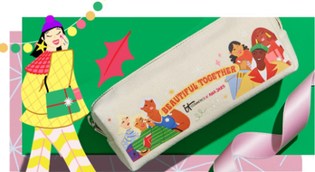 LIMITED-EDITION LUXE CANVAS BRUSH BAG