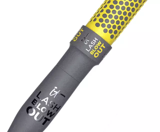 A close-up photo of a tube of IT Cosmetics Lash Blow Out mascara.