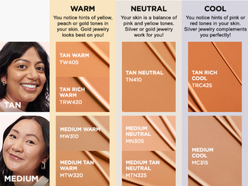 Tan and Medium Shades