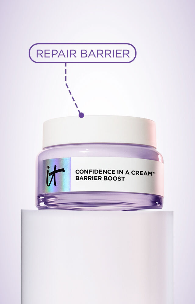 Confidence in a barrier boost cream