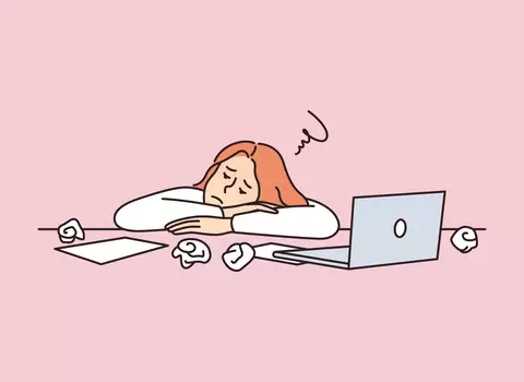 Sometimes we are too tired to be confident