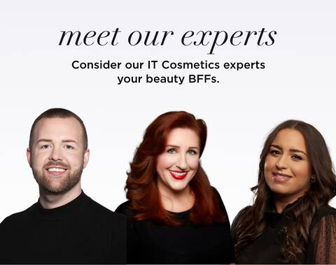 meet our experts: consider our IT Cosmetics experts your beauty BFFs