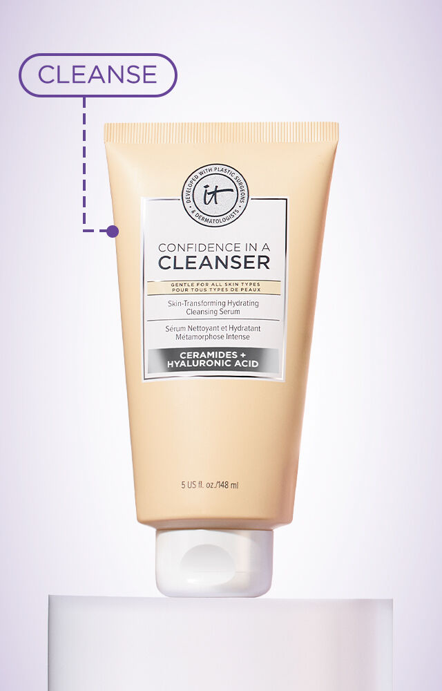 Confidence in cleanser