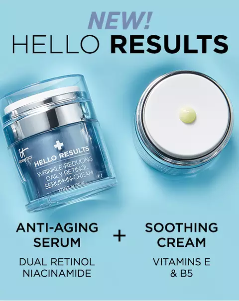 introducing it cosmetics hello results