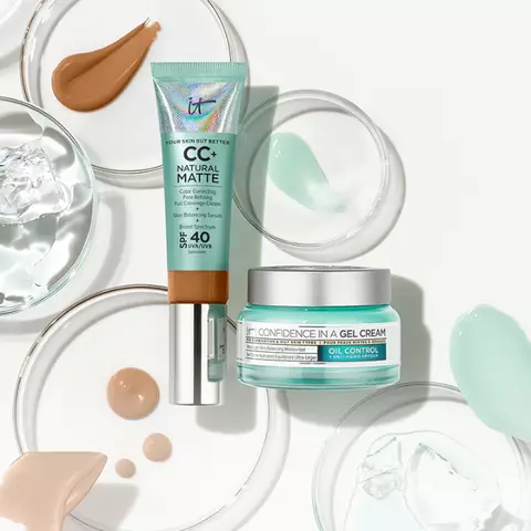 better together - cc cream natural matte + confidence in a gel cream