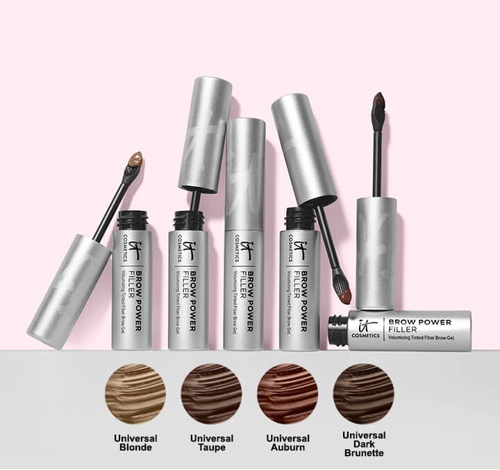 Visibly Fuller Looking Brows with Brow Power IT Cosmetics