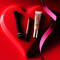 IT Cosmetics products on red heart