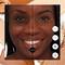 Split Screen Showing Womans Face Before and After