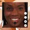 Split Screen Showing Womans Face Before and After