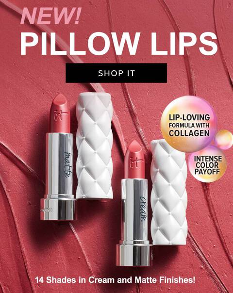 Pillow Lips Lipstick Graphic With Two Shades
