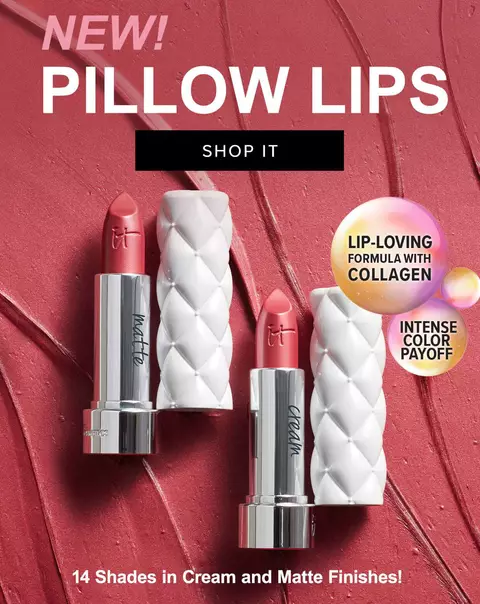 Pillow Lips Lipstick Graphic With Two Shades