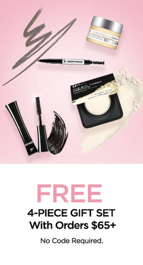 Free Brush Set with $65 Order