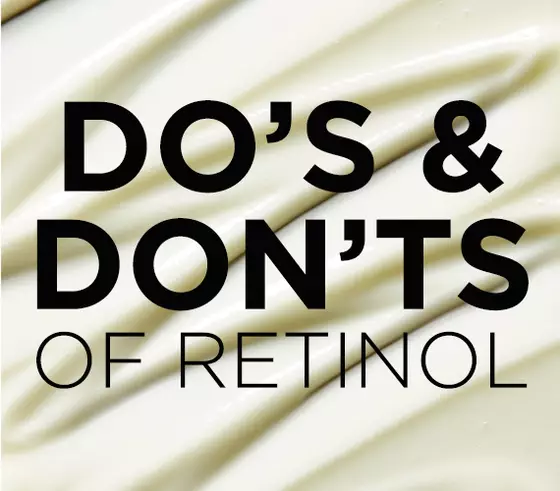 A close up image of the word DON'T in bold black letters