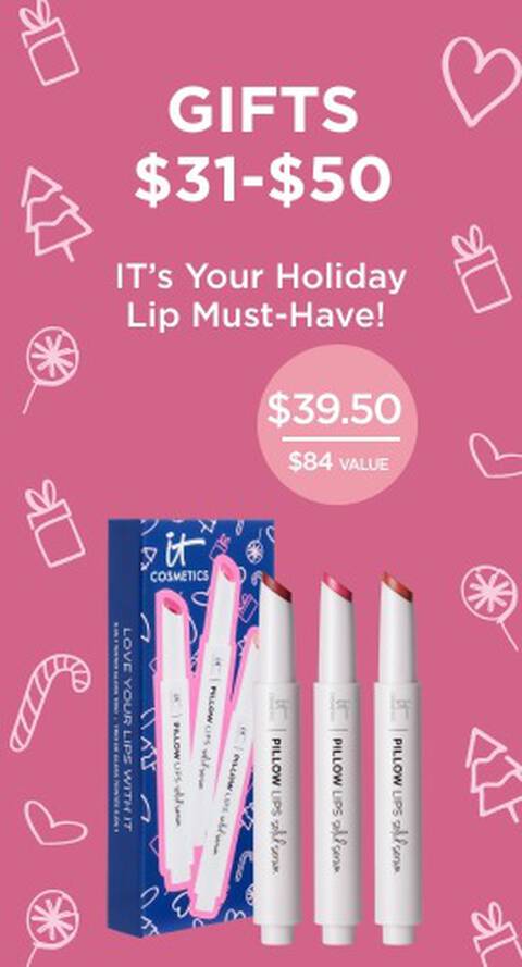 Gifts $31-50 | it's your holiday lip must haves