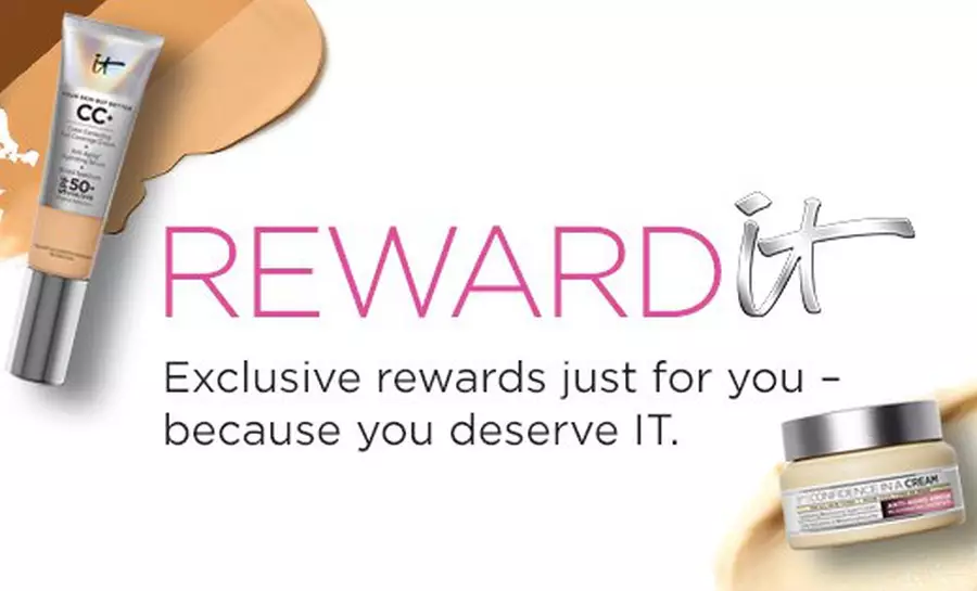 exclusive rewards just for you because you deserve IT