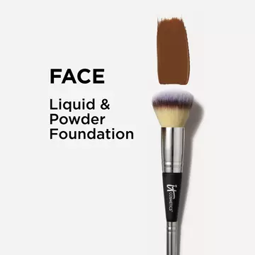 Face Brushes for liquid and powder foundation