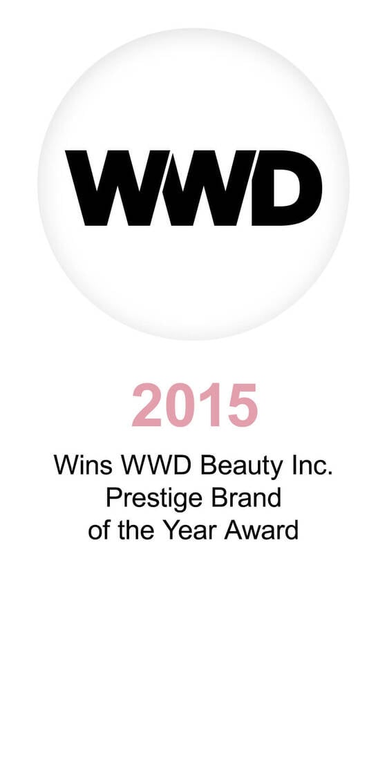 WWD 2015 Wins WWD Beauty Inc. Prestige Brand of the Year Award