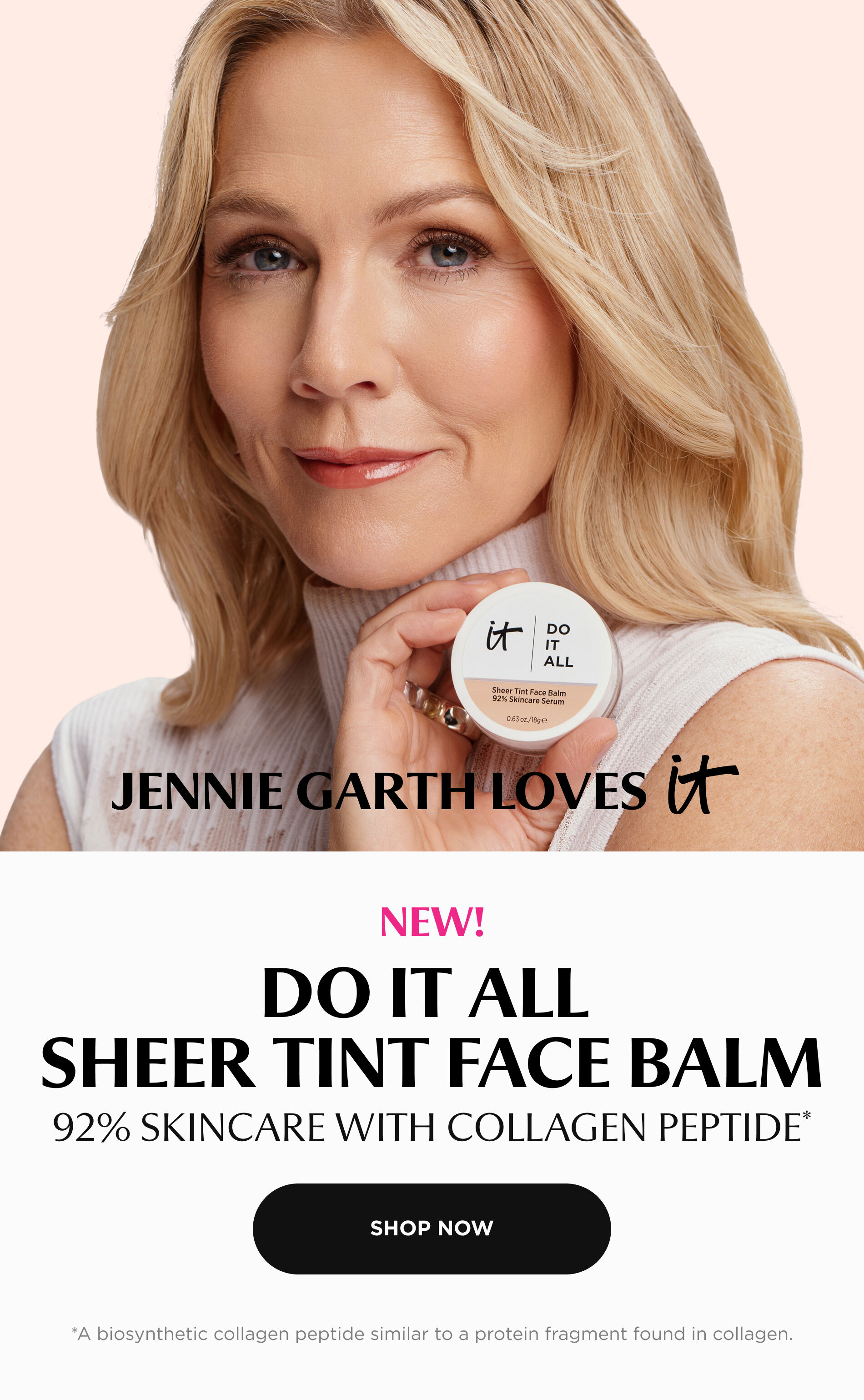 New Do IT All sheer tint face balm 