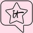 The "it" logo in a clip art star drawing within a clip art quote bubble.
